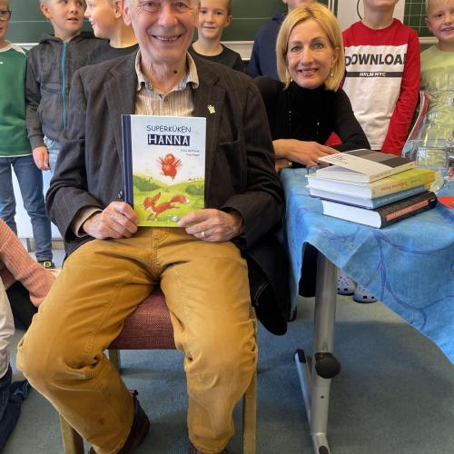 Felix Mitterer mit Kids