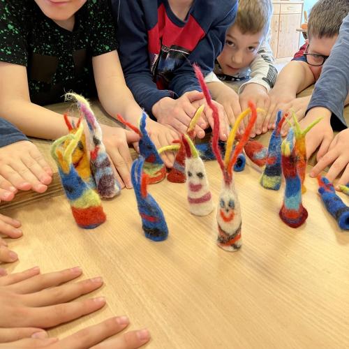 Kreative Zweitklassler