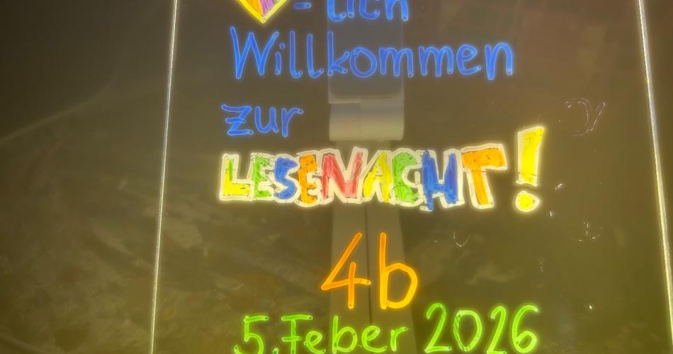 Leseabend/ Lesenacht 4b